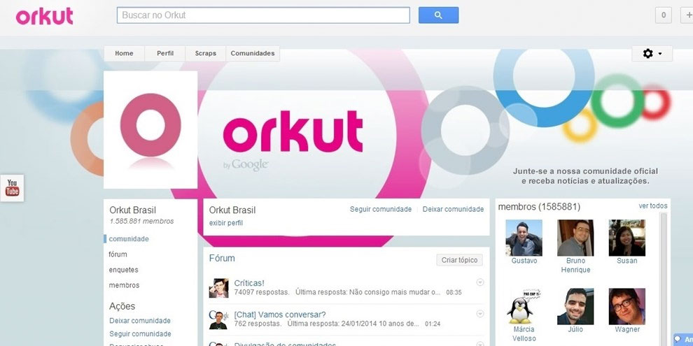 Imagem de Adeus definitivo: Orkut encerra suas atividades amanhã no site TecMundo