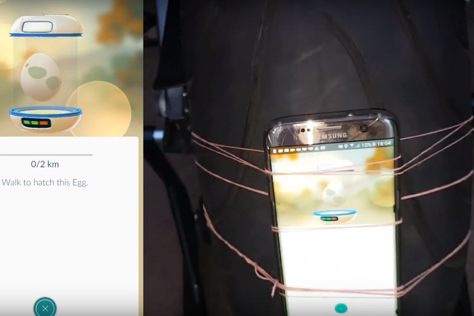 Imagem de Os caras são 'f*da': amarram um S7 na roda de uma moto para chocar pokémon no tecmundo