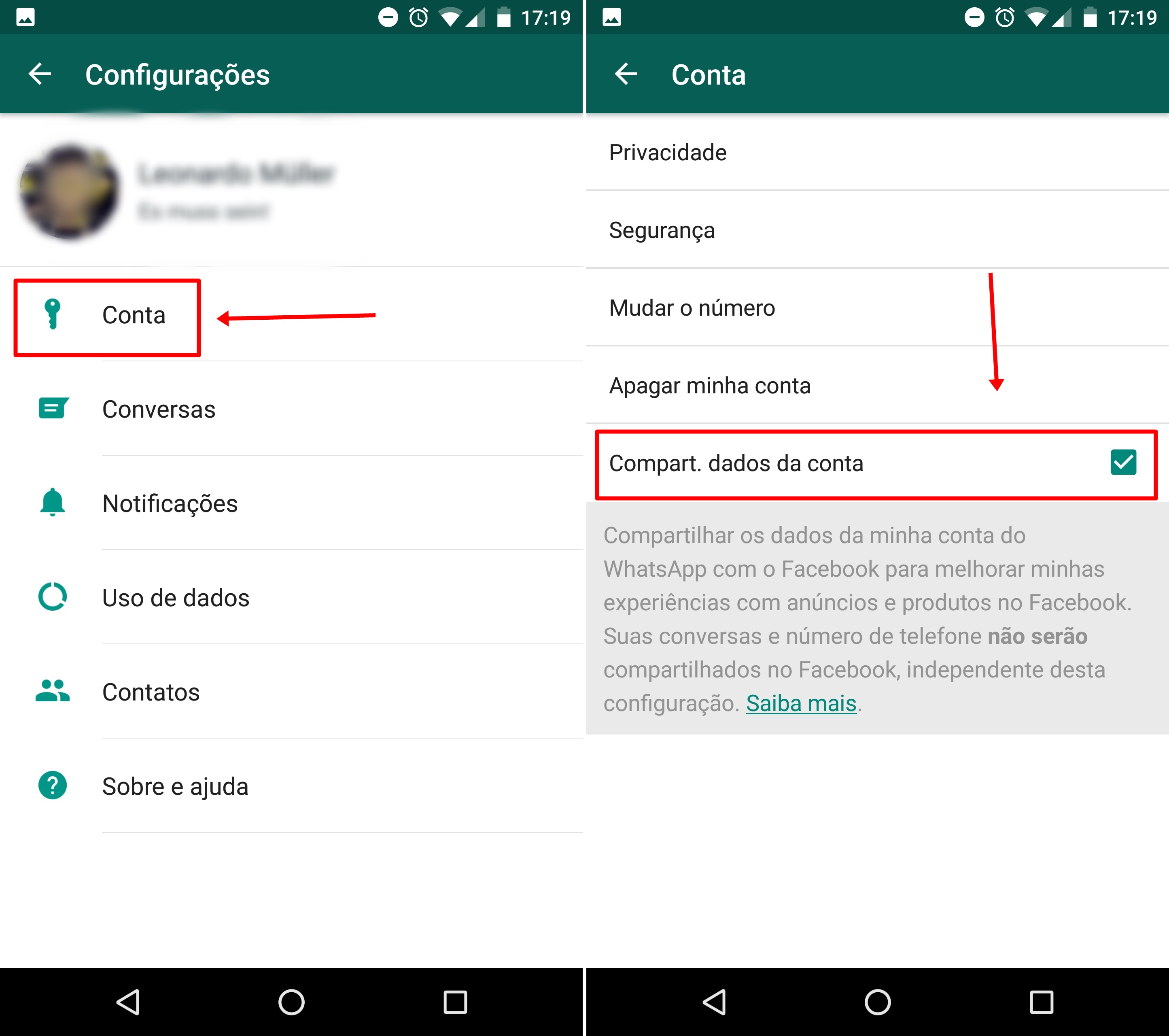 Entre em ação agora ou seu WhatsApp vai se tornar um 'espião' do Facebook 7