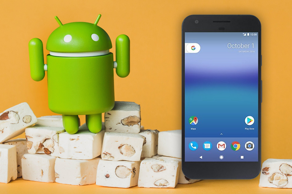 Imagem de Vazou: nova imagem mostra como o é Google Pixel com Android Nougat 7.1 no tecmundo