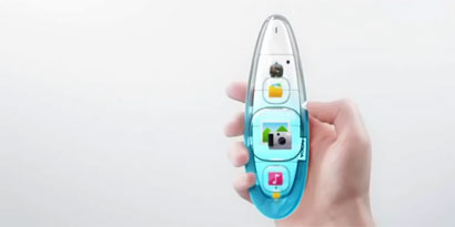 Imagem de Celular conceitual da Nokia é flexível e pode ser controlado por gestos no site TecMundo