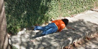 Imagem de Google Street View flagra tombo de mulher em BH no site TecMundo
