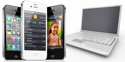 Imagem de Como sincronizar o iPhone a um computador no site TecMundo