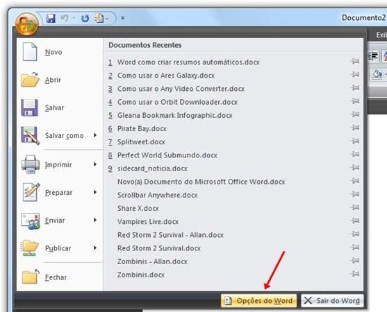 Como fazer resumo no word Como fazer resumo no word