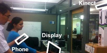 Imagem de Microsoft cria tecnologia que utiliza o Kinect e o Windows Phone para reconhecer quem está usando o Surface no site TecMundo