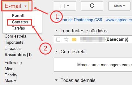 Login outra conta gmail