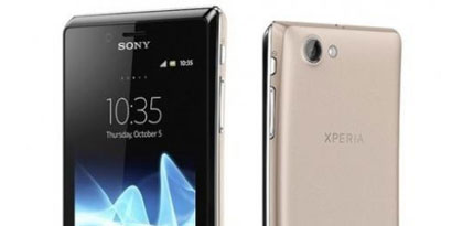 Imagem de Vaza nova imagem do mais recente smartphone da Sony, o Xperia J no site TecMundo