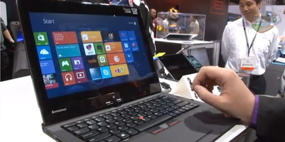 Imagem de Experimentamos o ultrabook da Lenovo que gira sua tela em 180° no site TecMundo