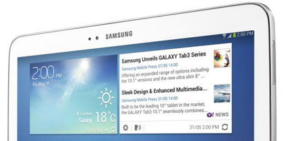 Imagem de Samsung anuncia modelos de 8" e 10,1" do Galaxy Tab 3 no site TecMundo