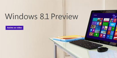 Imagem de Windows 8.1 Preview já está disponível para download no site TecMundo