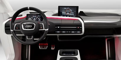 Imagem de Audi exibe protótipo mostrando como seria um carro em 2025 no site TecMundo