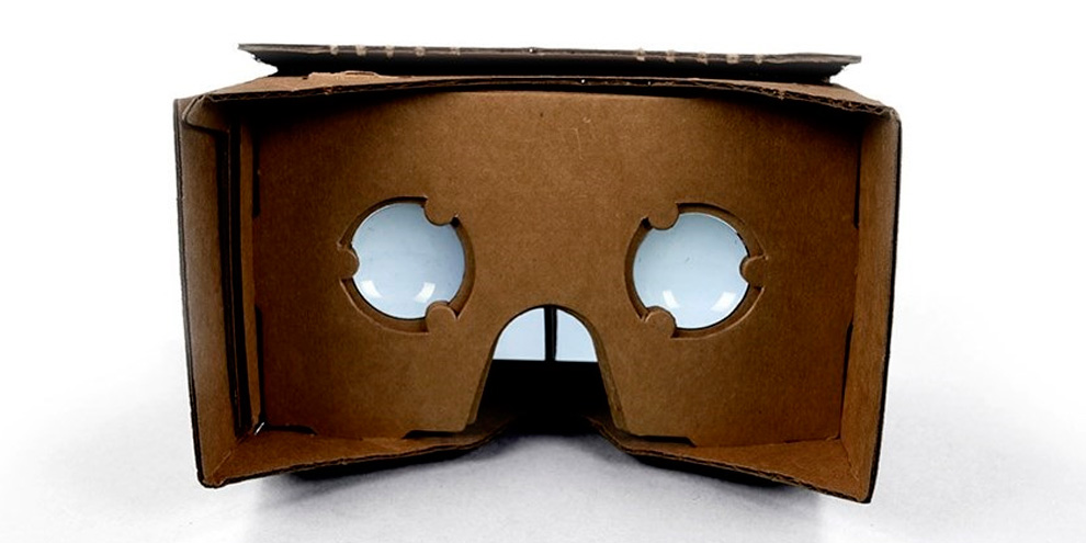 Imagem de Cardboard, o óculos de papelão da Google para enxergar realidade virtual no site TecMundo