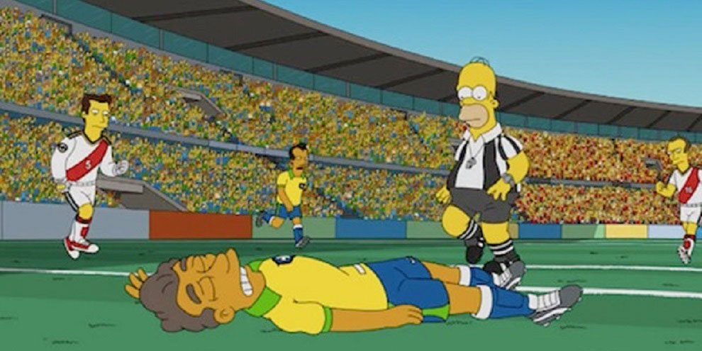 Imagem de Episódio dos Simpsons previa a derrota do Brasil para a Alemanha na Copa no site TecMundo