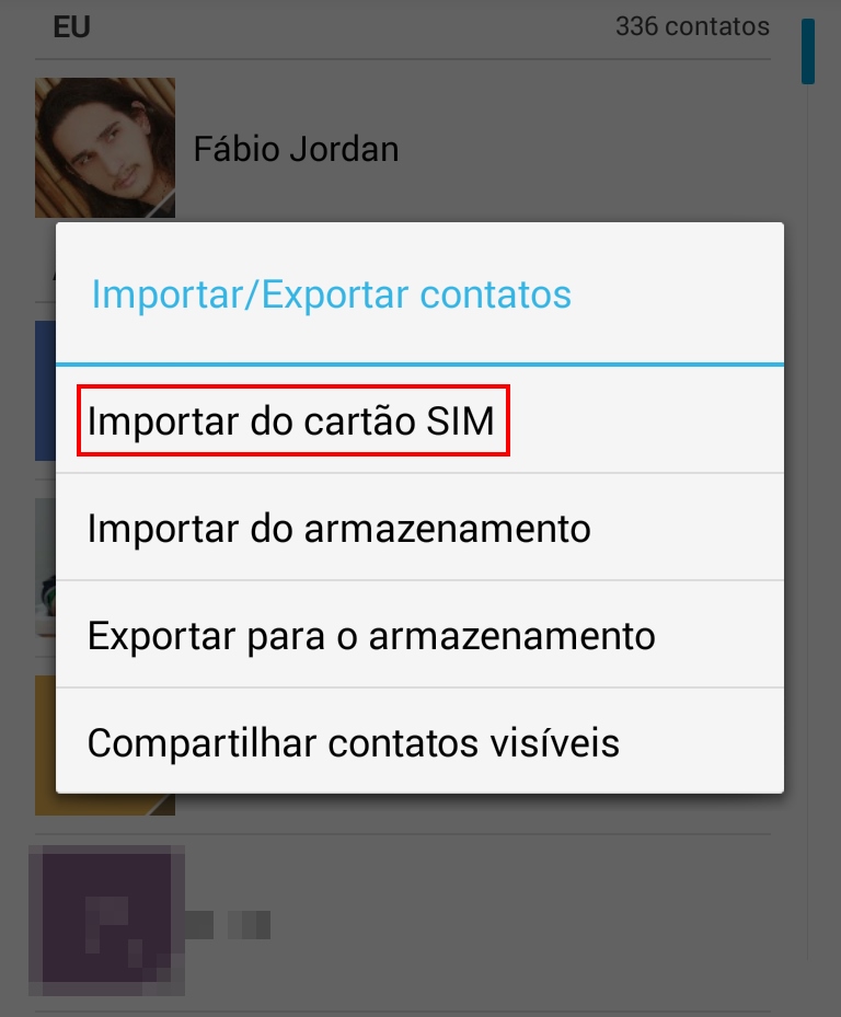 Android Como Importar Todos Os Contatos Do Seu Cartão Sim Tecmundo