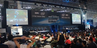 Imagem de Partidas de LoL no campeonato Extreme Masters bombam na Campus Party no site TecMundo