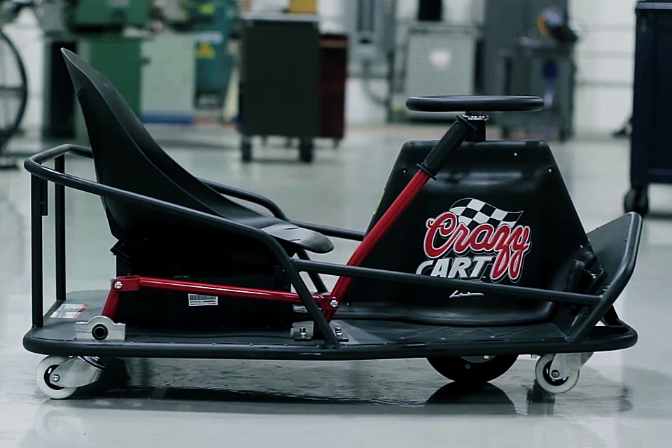 Imagem de Crazy Cart XL: carro elétrico que faz manobras extremas ganha versão adulta no site TecMundo