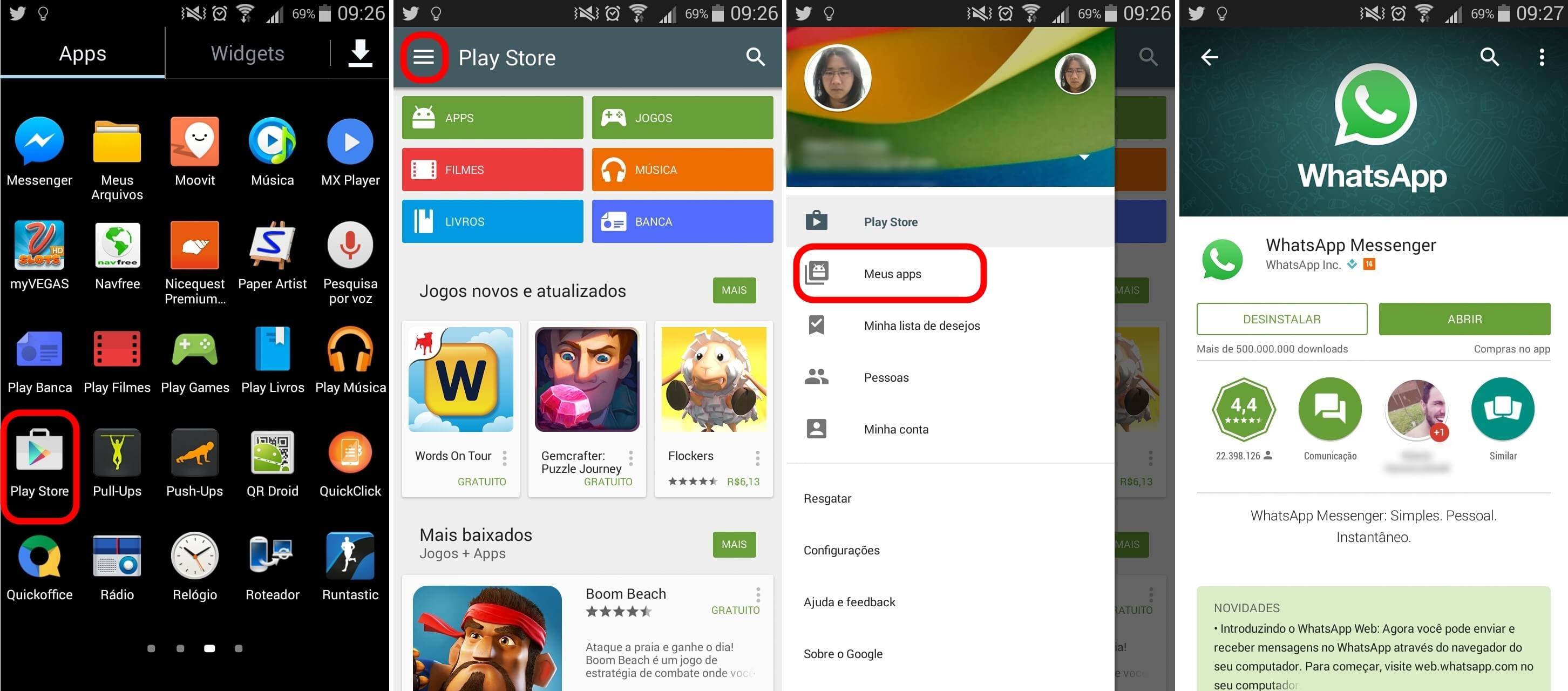 Android: como atualizar e desinstalar apps pelo site da Google Play -  TecMundo