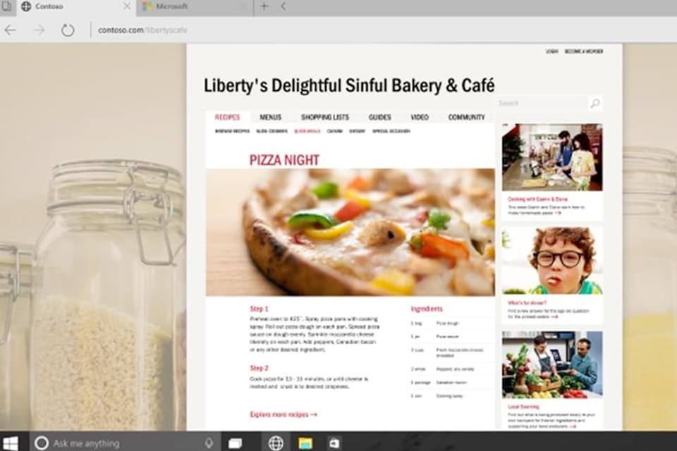 Imagem de Microsoft planeja dar suporte para extensões com o Spartan no site TecMundo