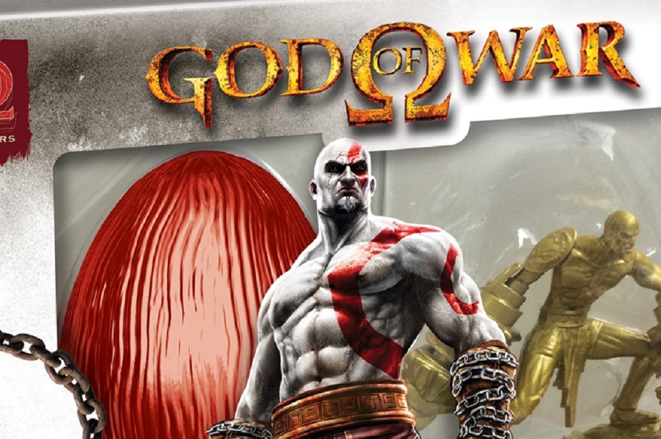 Imagem de Páscoa gamer: God of War é parte de aposta em ovos de chocolate temáticos no site TecMundo