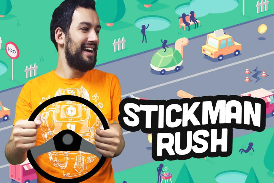 Imagem de Jogatina de Bolso: quão longe você consegue ir na estrada de Stickman Rush? no site TecMundo