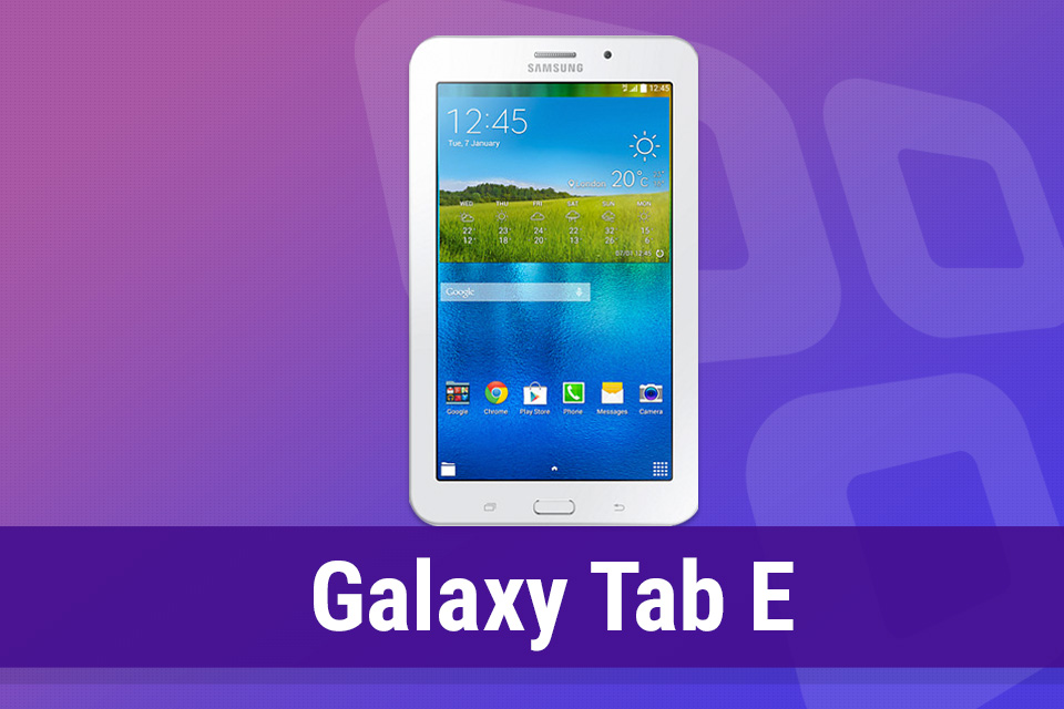 Imagem de Análise: tablet Samsung Galaxy Tab E no tecmundo
