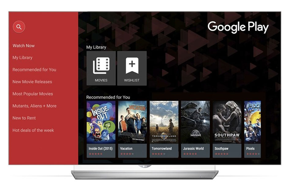 Imagem de Google Play Movies & TV já está disponível nas smart TVs da LG no tecmundo
