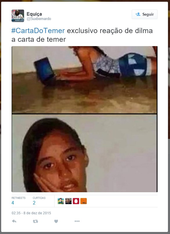 Rir pra não chorar: os melhores memes e reações à carta de 