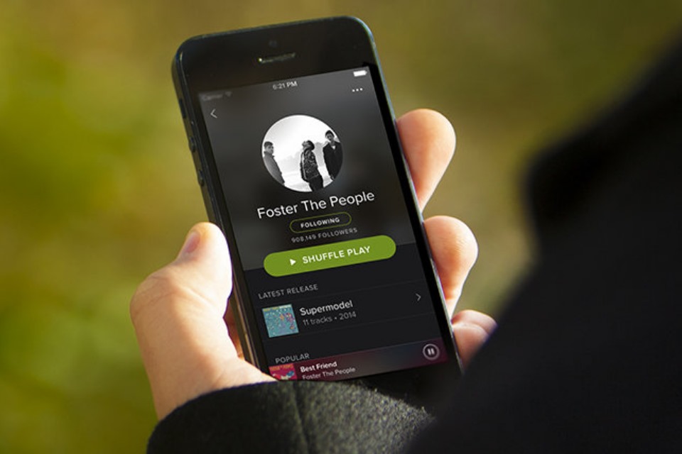 Imagem de Spotify é o serviço de streaming musical número um nos iPhones americanos no tecmundo