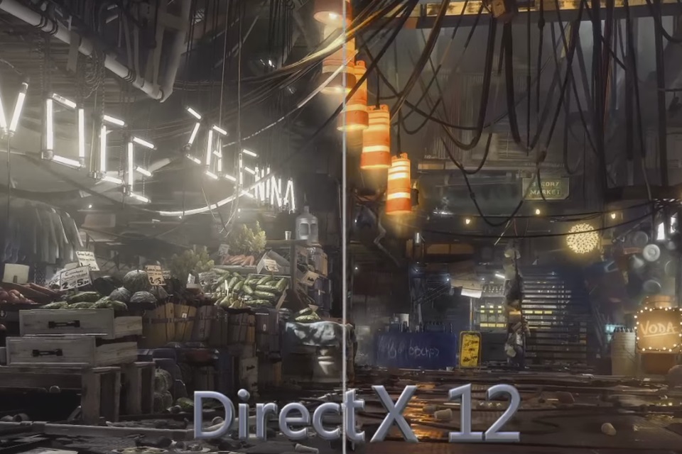 Imagem de DirectX 12 ganha comparativo em vídeo durante evento da Microsoft no tecmundo