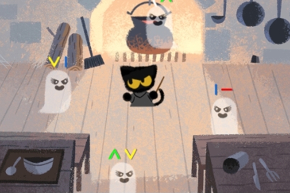 Imagem de Doodle do Halloween 2016 é um joguinho simplesmente viciante no tecmundo
