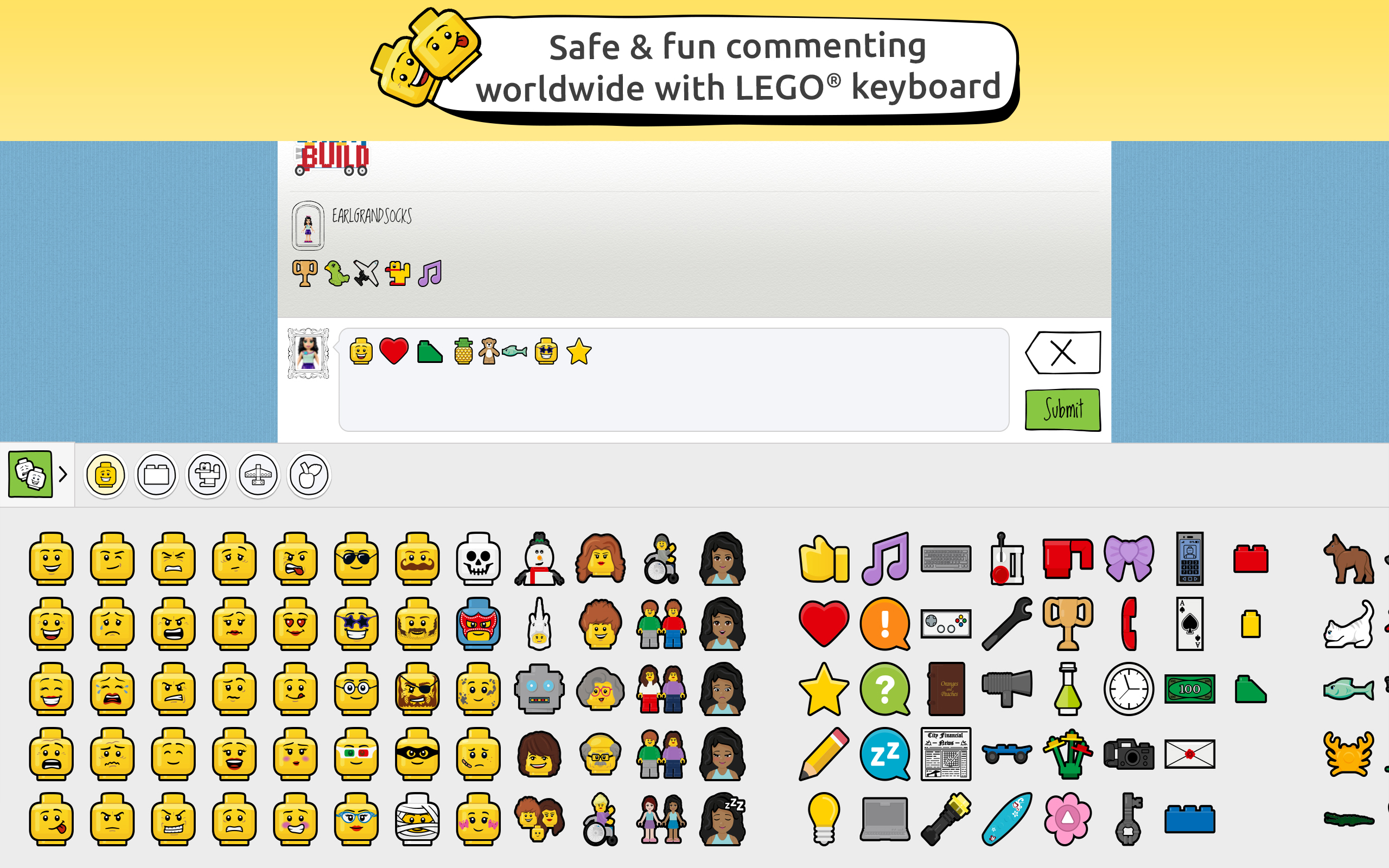 LEGO lança rede social segura para crianças compartilharem criações 31120206895283