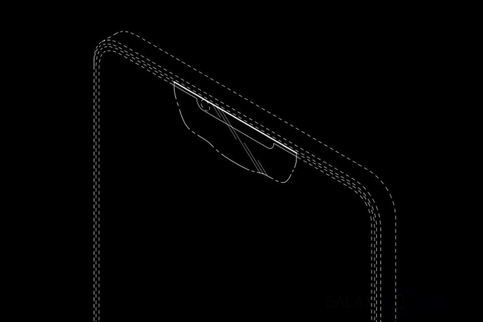 Imagem de Galaxy S9? Samsung obtém patente para smartphone “completamente” sem bordas no tecmundo