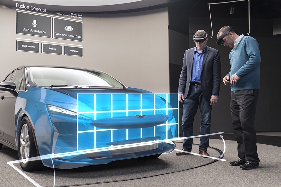 Imagem de Ford já usa realidade aumentada da Microsoft para modelar carros no tecmundo