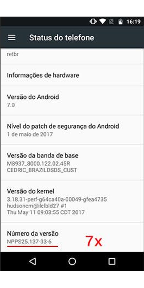 modo desenvolvedor