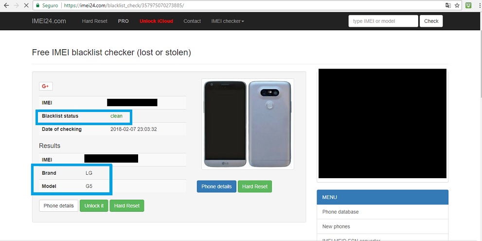 Consultar numero imei - consulta de imei bloqueado