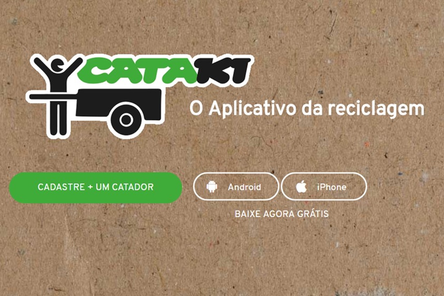Imagem de Cataki, o “Tinder da reciclagem” recebe prêmio por inovação no tecmundo