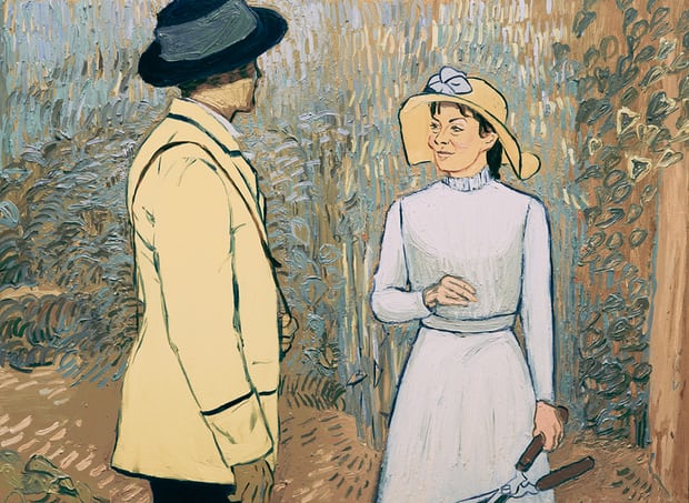 Uma pintura.