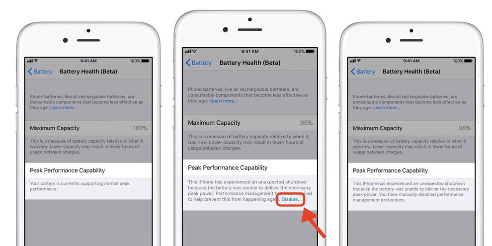iOS 11.3: Apple lança nova função de otimização de desempenho da bateria androidbit iOS 11.3: Apple lança nova função de otimização de desempenho da bateria
