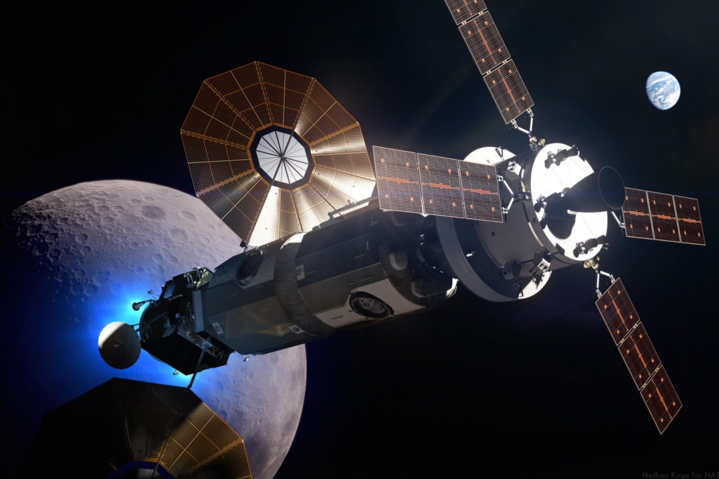 Imagem de Construção de estação espacial lunar começa em 2019, segundo a NASA no tecmundo