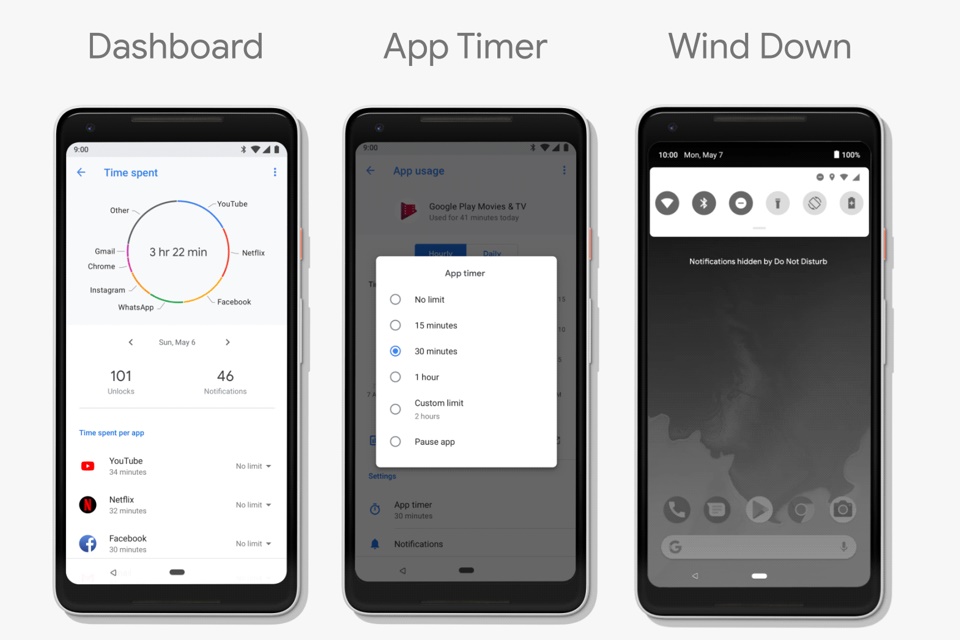 Imagem de “Bem-estar digital”: como a Google quer que você use menos o seu smartphone no tecmundo