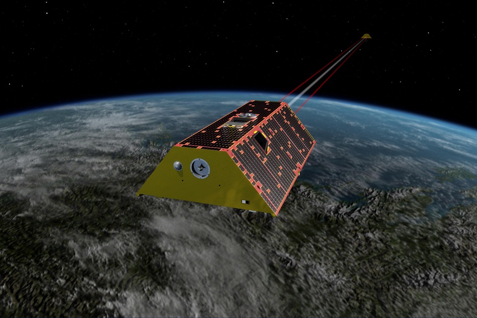 Imagem de NASA ativa lasers que ajudarão a acompanhar anomalias gravitacionais no tecmundo