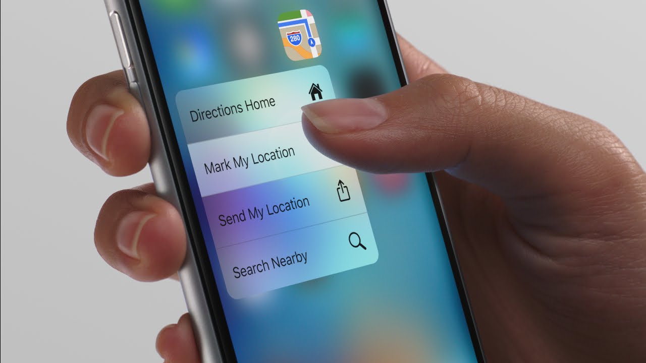 Imagem de 3D Touch do iPhone pode deixar de ser usado pelos celulares da Apple no tecmundo