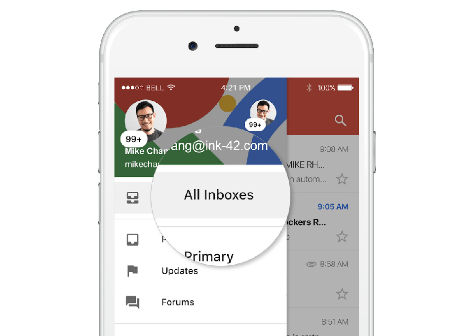 Imagem de Função que agrupa diversas contas de e-mail chega no iOS no tecmundo