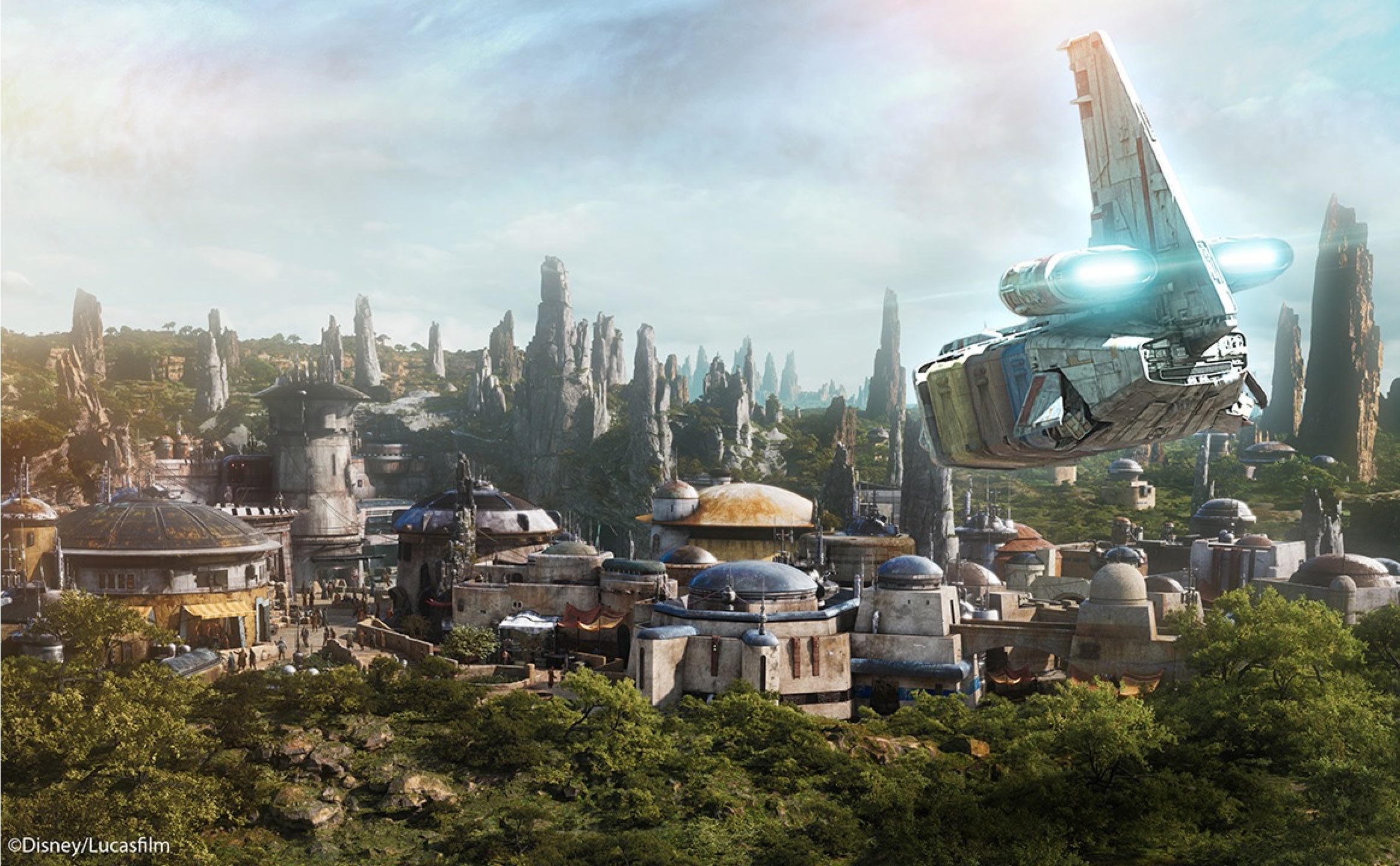 Imagem de Disney mostra trailer com atrações de parque temático só sobre Star Wars no tecmundo