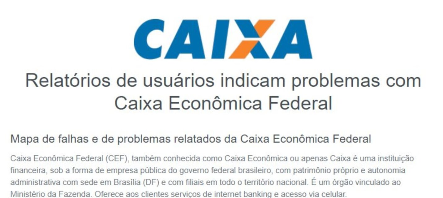 Imagem de App da Caixa fica fora do ar nesta quarta (16); é o terceiro dia seguido no tecmundo