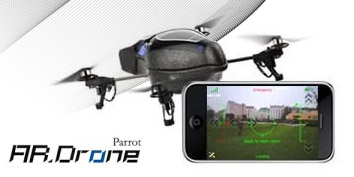 Imagem de Parrot AR-Drone: o quadricóptero controlado pelo iPhone no site TecMundo