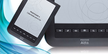 Imagem de Positivo Alfa, o e-reader do Brasil no site TecMundo