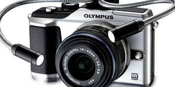 Imagem de Olympus E-PL2 vem com acessório especial para iluminação no site TecMundo