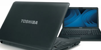 Imagem de Toshiba exibe notebook com processador AMD Fusion no site TecMundo