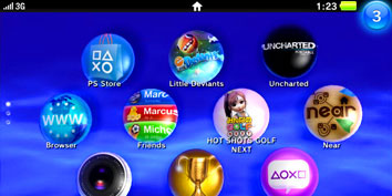 Imagem de LiveArea é a nova interface do PSP2 (codinome NGP) no site TecMundo